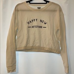 Aerie Happy New Attitude Crop